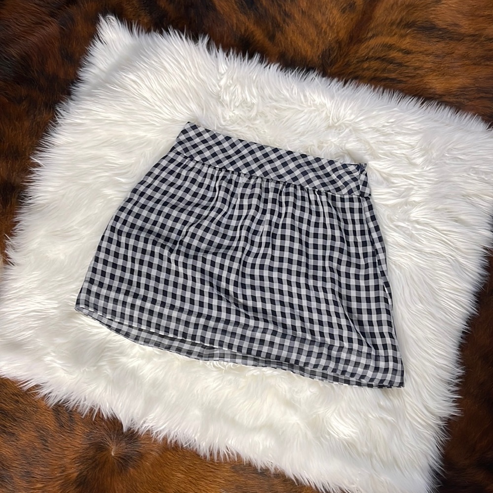 Gap Mini Skirt- Navy & White